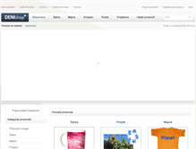 Tablet Screenshot of denishop.com